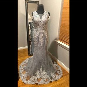 Ladies Embellished formal long Dress